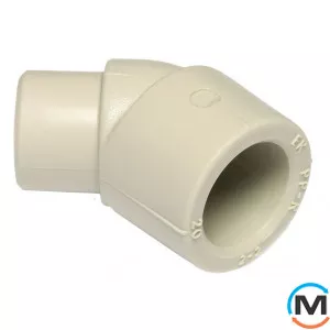 Поліпропіленовий кут Ekoplastik 25 мм (вн/нар) 90°, фото 