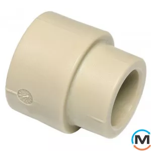 Полипропиленовая муфта Ekoplastik редукционная 25 мм х 20 мм, Модификация: ВВ 25х20, Диаметр (мм): 25, фото 