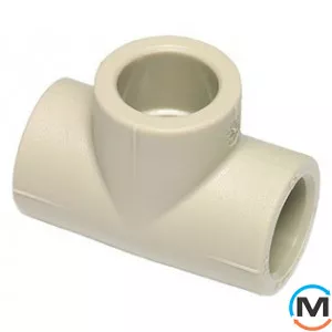 Полипропиленовый тройник Ekoplastik 20 мм, Модификация: 20х20х20, Диаметр (мм): 20, фото 