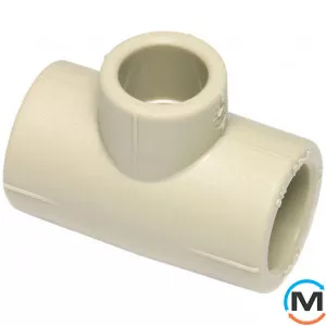 Поліпропіленовий трійник Ekoplastik редукційний 32 / 25 / 32, Модифікація: 32 / 25 / 32, Діаметр (мм): 32, фото 