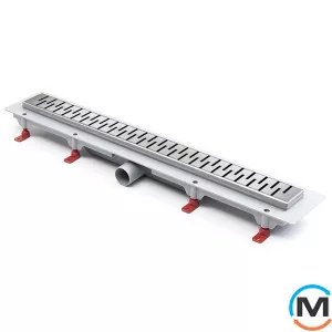 Душовий канал MCH CH 650/50 MN 1 з ґратами "Медіум", Монтажна довжина (мм): 715, фото 