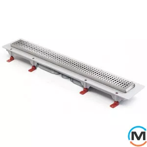 Душовий канал MCH CH 650/S40 BN 1 з ґратами "Бейзік", Монтажна довжина (мм): 715, фото 