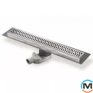 Душовий канал MCH CH N 650 H 1 з ґратами "Гармонія", Монтажна довжина (мм): 715, фото 