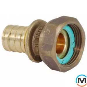 Переходник Rehau Rautitan MX с накидной гайкой 50-G1 3/4 ", Тип резьбы: Накидная гайка, Диаметр резьбы: 1 3/4", Диаметр (мм): 50, фото 