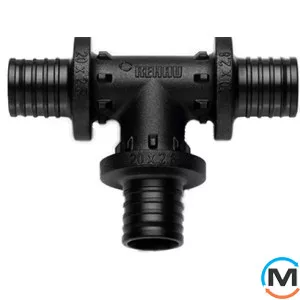 Трійник Rehau Rautitan PX 16-16-16, Модифікація: 16-16-16, Діаметр (мм): 16, Робочий тиск (бар): 10, Матеріал: PPSU поліфенілсульфон, фото 