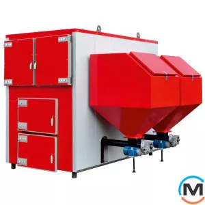 Универсальный котел Heiztechnik Q MAX BIO 200, Тепловая мощность (кВт): 200, Объем топливного отсека (л): 2000, фото 