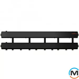 Коллектор Termojet Dn50 в кожухе 300 мм межосевое 5 выхода вниз Dn32 (К52Н150(300)), фото 