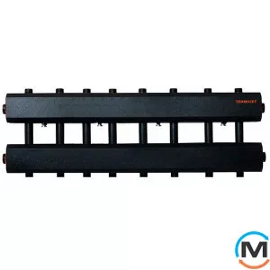 Коллектор комбинированный Termojet Dn50 в кожухе 4 выхода вверх/вниз Dn32 (К82ВН150(300)), фото 