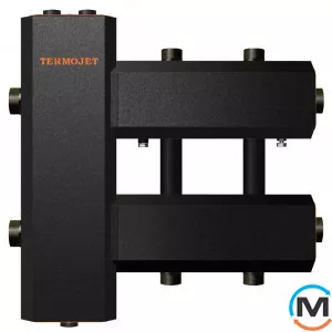 Коллектор комбинированный Termojet Dn32 с гидрострелкой СК26 1 выход вверх/вниз Dn25 (КГС22ВН125(200, фото 