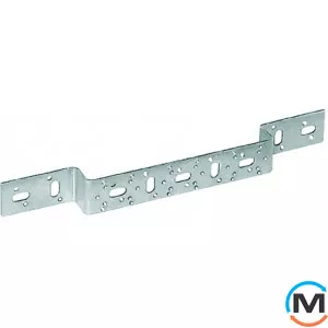 Кронштейн Rehau Rautitan тип O 100, 471х40 мм, Варіант: тип O 100 471х40 мм, Матеріал: Сталь оцинкована, фото 