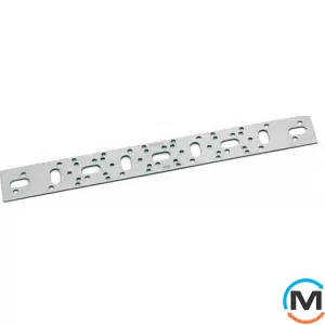 Шина монтажна Rehau Rautitan 2005х40 мм, Варіант: шина 2005х40 мм, Матеріал: Сталь нержавіюча, фото 