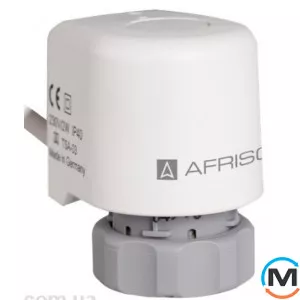 Термопривід Afriso TSA-03 н/з M30 x 1,5, 24 В АС з кінцевим вимикачем, фото 