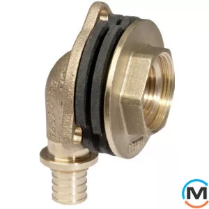 Уголок Rehau Rautitan для подключения смывного бачка 16 - RP 1/2x18, фото 