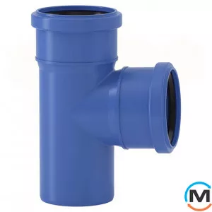 Тройник Valsir Triplus Ø50/50 87°, Градус (град.): 87, Модификация: 50/50, Диаметр (мм): 50, фото 