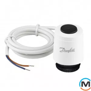 Термоэлектрический привод Danfoss TWA-K NC, Положение привода: Нормально закрыт, Электропитание: 24 V, фото 