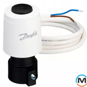 Термоэлектрический привод Danfoss TWA-A NO 230B, Положение привода: Нормально октрыт, Электропитание: 220 V, фото 