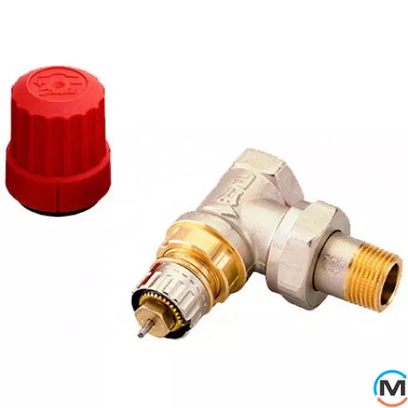 Клапан радиаторный Danfoss RA-N 20 угловой, Диаметр резьбы: 3/4", Исполнение: Угловой, фото 