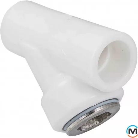 Поліпропіленовий фільтр Valtec PPR вн.-нар. 20 мм, Тип різьблення: Внутрішня/Зовнішня, Діаметр (мм): 20, Робочий тиск (бар): 25, фото 