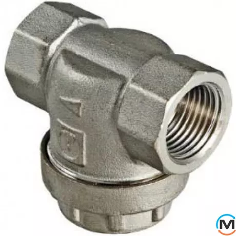 Фільтр Valtec вн.-вн. 3/4", Діаметр різьблення: 3/4", Матеріал: Латунь, фото 