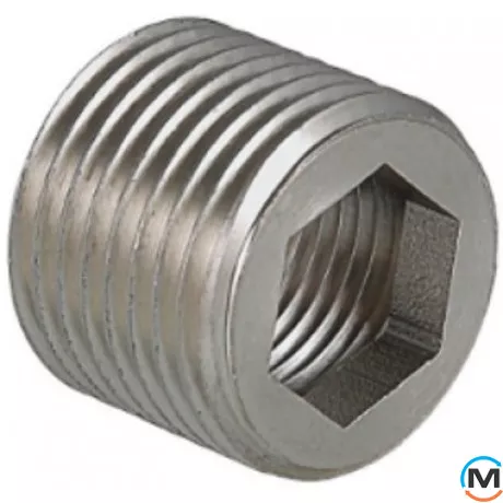 Футорка Valtec під шестигранник 1 "х3/4" нар.-вн., Тип різьблення: Внутрішня/Зовнішня, Діаметр різьблення: 1", Модифікація: 1 "х3/4" нар.-вн., Матеріал: Латунь нікельована, фото 