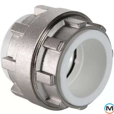 Поліпропіленова муфта Valtec PPR роз'ємна 32 мм, Діаметр (мм): 32, фото 