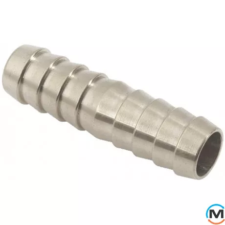 Соединитель шланга Valtec 14 мм, Диаметр (мм): 14, Материал: Латунь никелированная, фото 