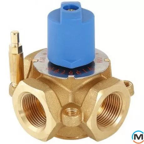 Трехходовой смесительный клапан Valtec 1" Kv 12, фото 