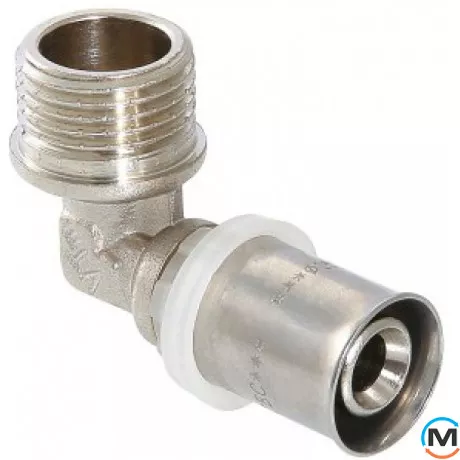 Куточок прес Valtec VTm.252 з внутрішнім різьбленням 20x1/2", фото 