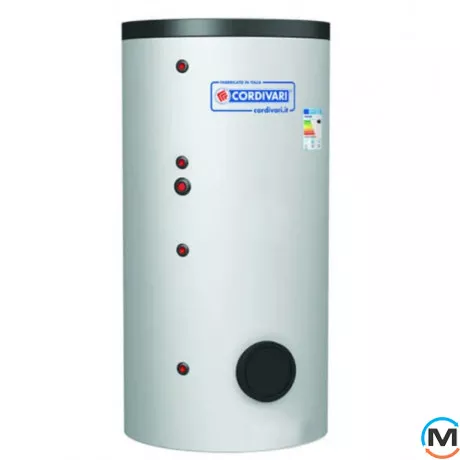 Бойлер Cordivari 500 л BOLLY® 2 ST (2 теплообмінники) WB (жорстка незнімна ізоляція) POLYWARM®, фото 