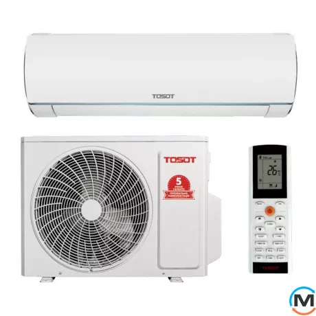 Кондиционер тепловой насос Tosot Lyra GF-24W2, Площадь помещения (кв.м): 70, фото 