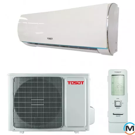 Кондиціонер тепловий насос Tosot Lyra Two Stage GV-18W2S, Площа приміщення (кв.м): 50, фото 