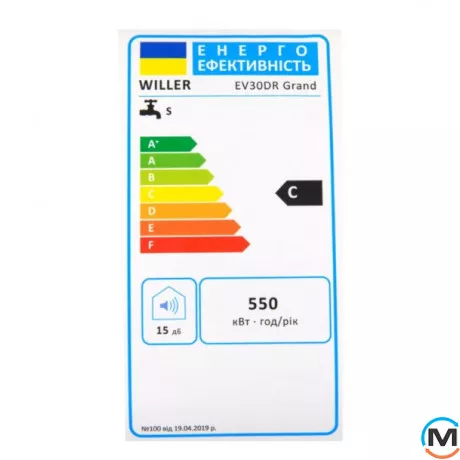 Водонагреватель Willer EV30DR Grand (цвет черный матовый), фото , изображение 7