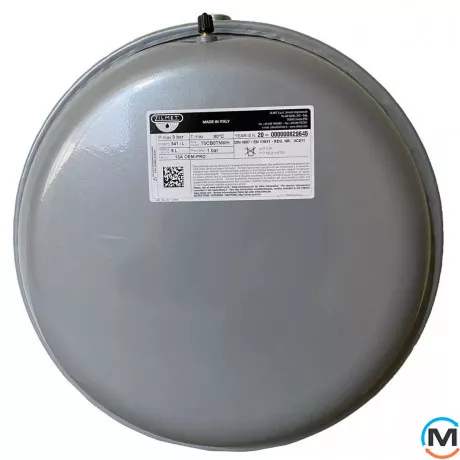 Розширювальний бак плоский Zilmet OEM-PRO (№541/L) 6 л 3/4”G, Об'єм (л): 6, фото 