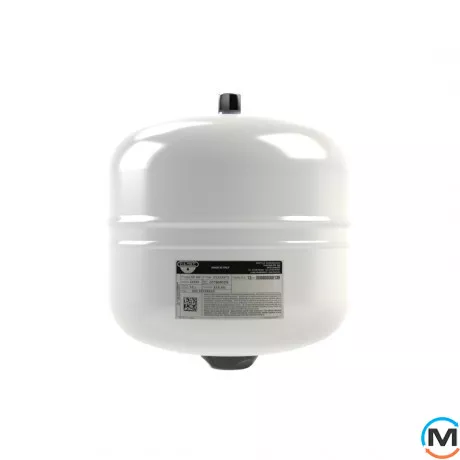 Розширювальний бак Zilmet Solar Plus 12 л G 3/4” (білий), Об'єм (л): 12, Колір: Білий, фото 