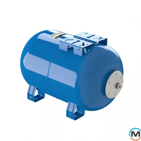 Расширительный бак Zilmet ULTRA-PRO 60 л 1”G горизонтальный, Диаметр резьбы: 1", Объем (л): 60, Исполнение: Горизонтальный, Макс.Давление(бар): 10, фото 