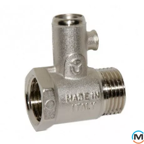 Предохранительный клапан для бойлера Ø1/2" (открытие 8,0 bar) Idrosanitaria Bonomi, фото 
