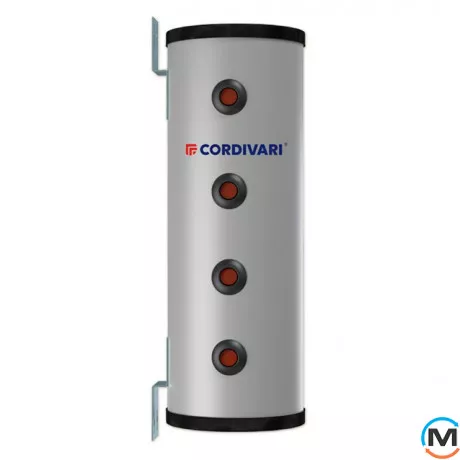 Навісний тепло-холодоакумулятор 100 л Cordivari VOLANO UP GBF (6 CONN.) 4 bar -10/+95 °C, Об'єм (л): 100, фото 