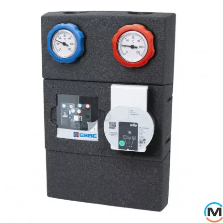 Насосная группа без смешивания ESBE GDA211 DN25 Wilo 25/6 Yanos, фото 