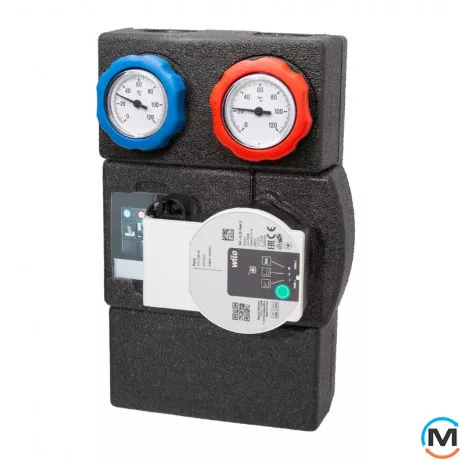 Насосная группа ESBE GDA311 DN20 прямая с энергоэффективным насосом WILO Yanos para RKА 15/7.5 (снят), фото 