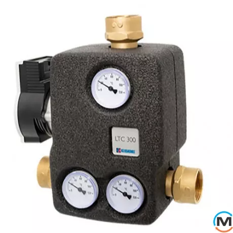 Термокран із насосом ESBE LTC361 G1 1/4" 60 кВт Т=60°С, фото 