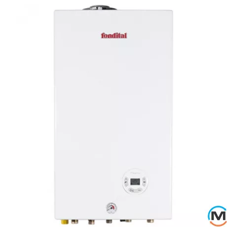 Газовий котел (турбо) 2-контурний (2 теплообмінники) FONDITAL CMKU22CA24 MINORCA CTFS 24, Тип котла: Газовий традиційний, Теплова потужність (кВт): 23.3, Тип камери згоряння: Закрытая, фото 