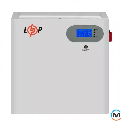 Аккумулятор LogicPower LP LiFePO4 51,2V - 100 Ah 5120Wh (Smart BMS 100A) с LCD WAB RS485/CAN, фото , изображение 2