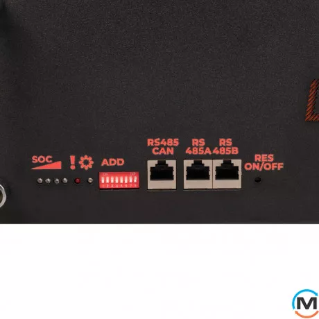 Аккумулятор LogicPower LP LiFePO4 51,2V - 100 Ah (5120Wh) (BMS SP 100A/50A) RM RS485/CAN LCD BL, фото , изображение 5