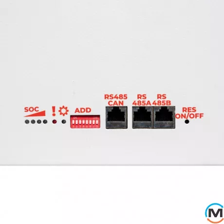 Аккумулятор LogicPower LP LiFePO4 51,2V - 230 Ah (11776Wh) (BMS SP 200A/100A) RM RS485/CAN LCD WH, фото , изображение 5