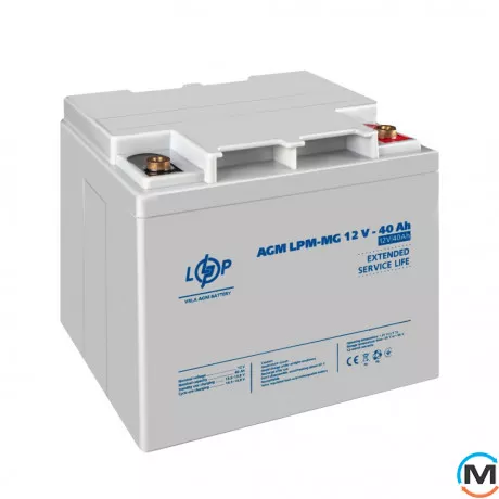 Аккумулятор мультигелевый LogicPower LPM-MG 12V - 40 Ah, фото , изображение 3