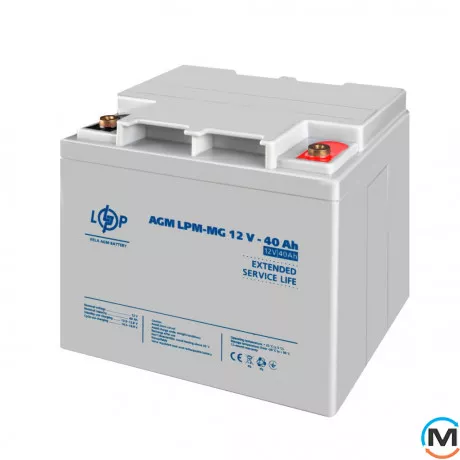 Аккумулятор мультигелевый LogicPower LPM-MG 12V - 40 Ah, фото , изображение 4
