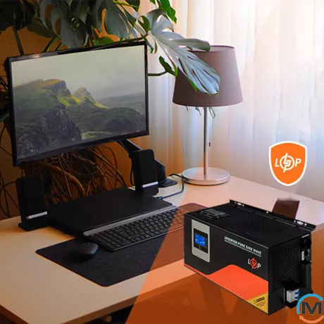 ИБП LogicPower LPM-PSW-4500VA (3000Вт) с правильной синусоидой 24V с MPPT, фото , изображение 8