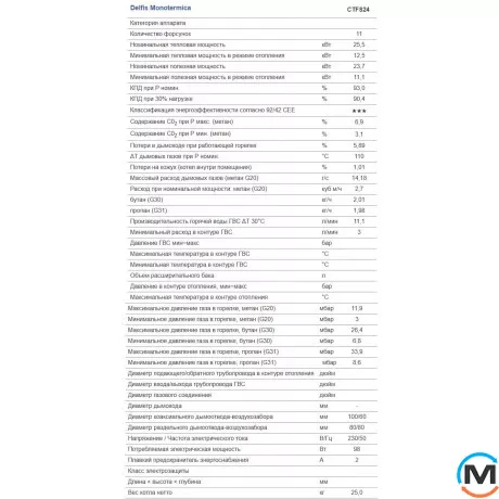 Газовый котел (турбо) 2-контурный (2 теплообменника) NOVA FLORIDA CDKU32CA24 / CDHU32CA24 DELFIS CTFS 24, Тепловая мощность (кВт): 24, Количество контуров: 2, фото , изображение 4