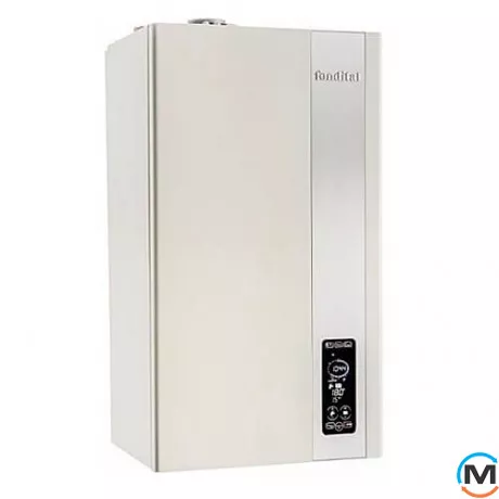 Конденсаційний газовий котел із бойлером 45 л 2-контурний NOVA FLORIDA KOTU32KB24 ORION CONDENSING KB 24, Тип котла: Газовий конденсаційний, Теплова потужність (кВт): 24, Вбудований бойлер: Так, Кількість контурів: 2, фото 