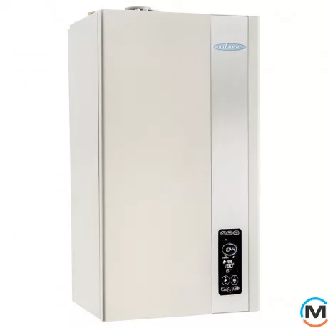 Конденсационный газовый котел с частотным насосом 2-контурный NOVA FLORIDA KOTU32KC28 ORION CONDENSING KC 28, Тип котла: Газовый конденсационный, Тепловая мощность (кВт): 28, Встроенный бойлер: Нет, Количество контуров: 2, фото 